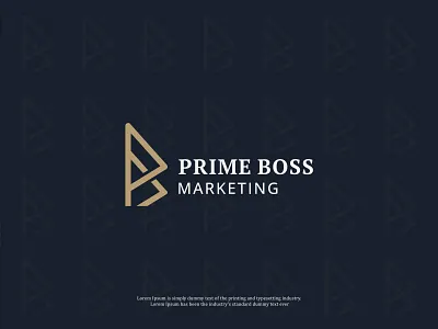 Prime Boss Marketing logo design accounting awesome logo business business logo consulting credit repair design financial graphic design logo minimalist logo modern logo mortgage logo property realtor symbol logo