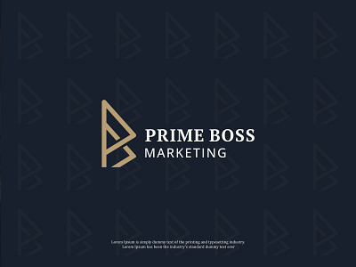 Prime Boss Marketing logo design accounting awesome logo business business logo consulting credit repair design financial graphic design logo minimalist logo modern logo mortgage logo property realtor symbol logo