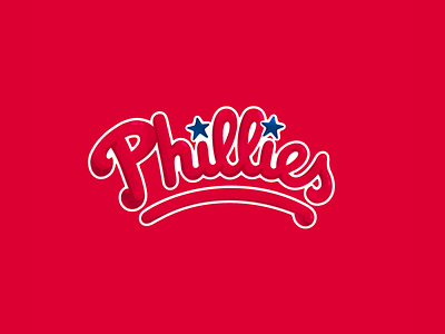 Phillies #001 logo philadelphia phillies sports typography
