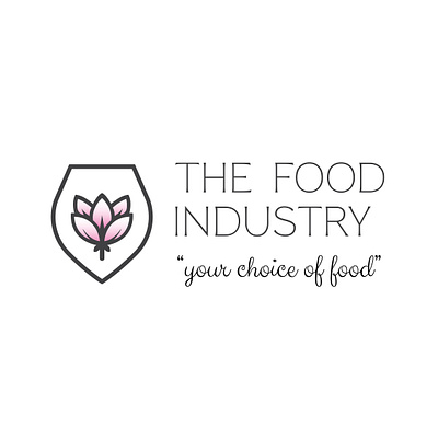 THE FOOD INDUSTRY drink logo food logo logo maker restaurant logo tea logo