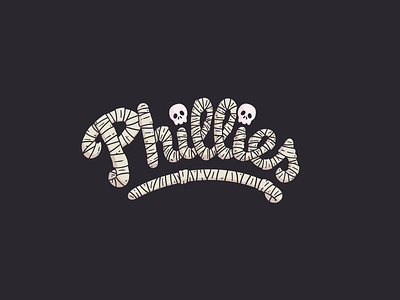 Phillies #004 halloween logo mummy philadelphia phillies sports typography