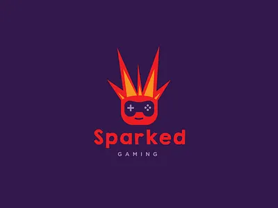 Sparked branding design iconic logo logo design mark symbols vector