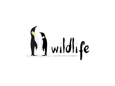 Wildlife branding design iconic illustration logo logo design mark symbols vector