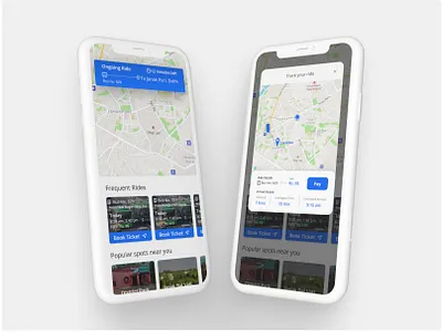 Ride Booking app Shot ios app iphone ride booking app travel app ui