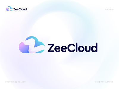 ZeeCloud Logo Design brand branding cloud logo creative logo devignedge icon identity letter z logo logo logo design logodesign logomark logos logotype mark modern logo typography vector z cloud logo z logo