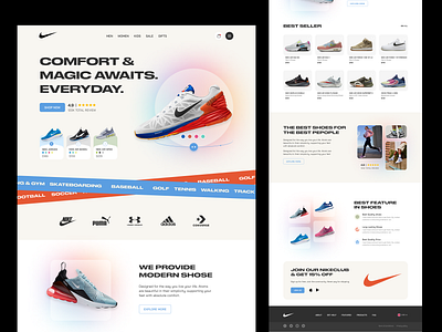 lading ijzer campagne Sneaker Website designs, themes, templates and downloadable graphic  elements on Dribbble
