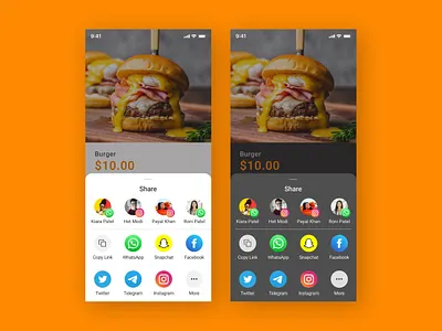 Daily UI :: 010 - Social Share adobe xd daily ui daily ui 10 daily ui challenge figma mobile ui social share social share ui social share ui design social share ux ui ux