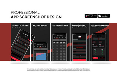 App Screenshot Design for play store or app store 3d animation app apps branding design graphic design logo mobile app motion graphics poster screenshot ui vector