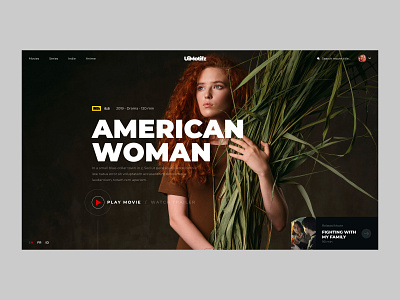 Concept shots branding cinema film fiverr freelancer homepage imdb minimalism movie netflix pakistan theater tv tv series typography watch web web design website witcher
