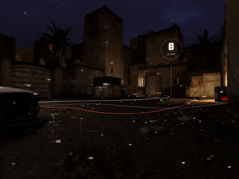 CS:GO FUI Concepts - Time lapse cs cs:go cs:go fui csgo de dust 2 fui dedust2 dust2 fui hud ui