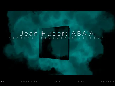 3D lover Portfolio 3d animation computer creative curriculum cv design engineer porfolio smoke ui vitae