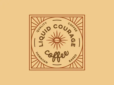 Coffee Badge badge design coffee badge coffee bean coffee brand coffee cart coffee logo coffee shop hawaii hawaiian coffee mobile coffee nashville star coffee tenneessee typography