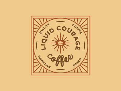 Coffee Badge badge design coffee badge coffee bean coffee brand coffee cart coffee logo coffee shop hawaii hawaiian coffee mobile coffee nashville star coffee tenneessee typography