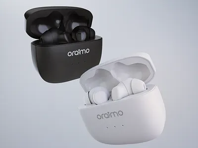Oraimo Airpods 3D rendering 3d cgi modeling rendering