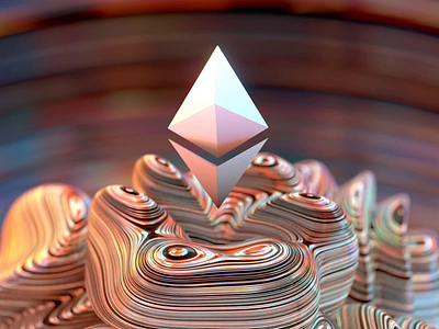 Ethereum :D 3d 3d design 3d designer animation blender design ethereum graphic design illustration logo motion graphics ui