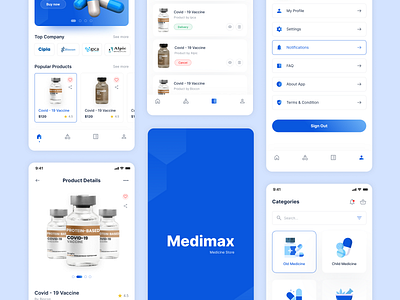 Medimax – A Smarter Way to Manage Healthcare! appdesign branding creativedesign design dribbleshots figma illustration logodesign minimaldesign moderndesign prototype ui uiux ux webdesign website