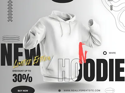NEW HOODIE POSTER DESIGN apparel banner branding business clothing design graphic design hoodie logo men mens wear poster
