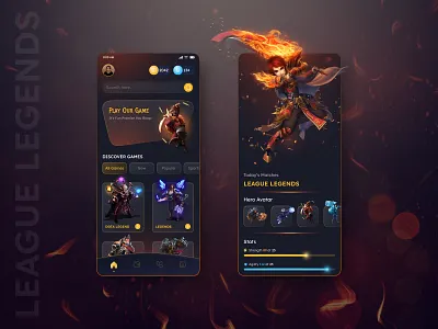 Game Design 3d animation branding design game game design game ui home logo ui ui design uidesign white