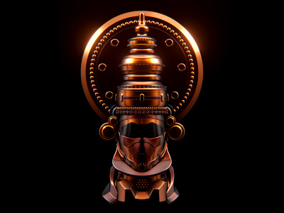 ROBOHEAD - HYDRUS 3d 3d illustration 3dart cgi character design design