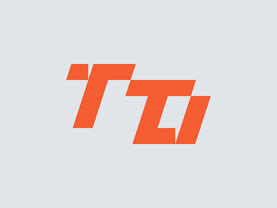 TD – Logo Design brand identity branding graphic design logo logotype orange typography