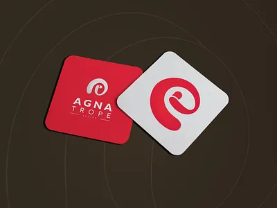 Agna Trope branding clean corporate creative design graphic design illustration logo modern