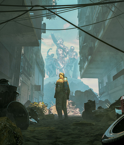 AFTERMATH 3d art blender c4d everyday graphic design maxon nft octane otoy render surreal
