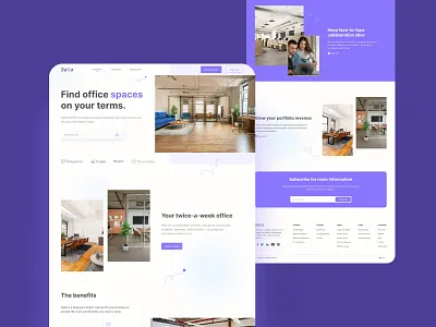 Real estate apartement architecture building finder home home page landing page listing properties property real estate real estate agency realestate ui web website design
