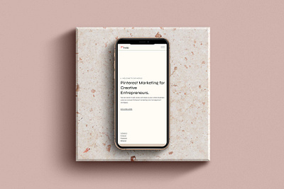 Pinslab Studio - Minimal Layout mobiledesign mobileoptimization ui ux webdesign webdevelopment websitedesign
