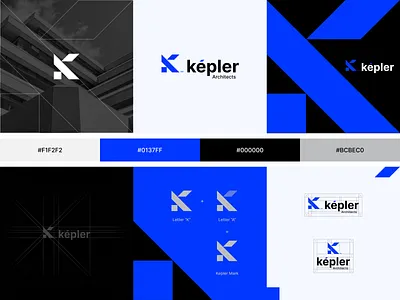 Kepler Architects | Branding adobeillustrator architect branding branding design color creation creativity design designtalks digitalart fun illustration logo marketing minimal