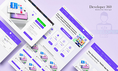 Developer 360 - Digital Products Ecommerce Website Design design ecommerce graphic design ui website