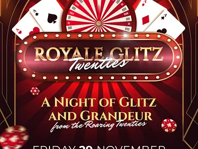 Halliburton "Key Visual" Royal Glitz Twenties