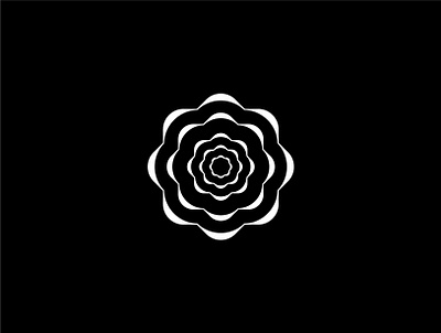 Abstract Rose brand designer brand identity branding design graphic design logo logo design logo designer rose