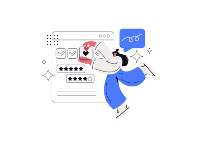 Review & Rating vector