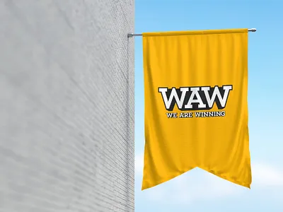 WAW Clothing Logo clothing logo creative logo logo minimalist logo