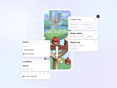 Playable Editor Components ui ux