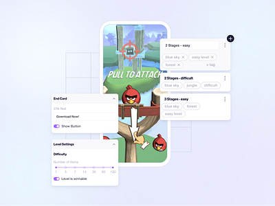 Playable Editor Components ui ux