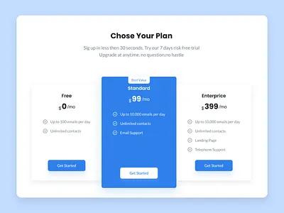 Price Table Design figma design illustration landing page page design price price table table design ui design ux design website design