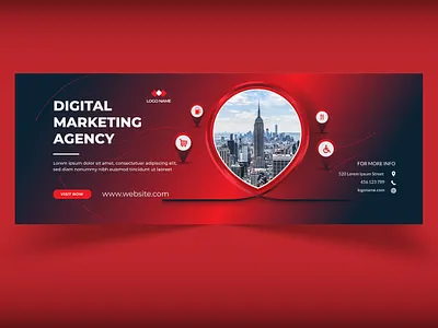 Social Media Timeline cover branding graphic design social media post