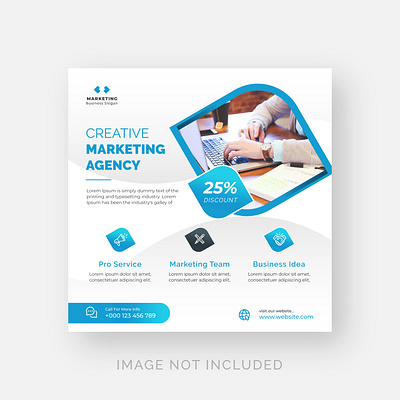 Corporate social media post template design abstract branding branding design brochure design illustration social media social media post