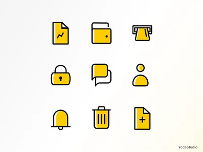 Icon Design (Filled Line) filledline icon flat icon graphic design icon icondesign iconfinder logo ui