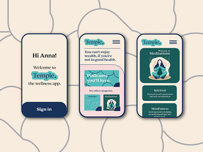 Temple. branding branding design design graphic design grid layout illustration layout logo vector