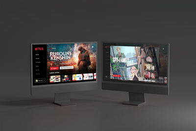 Daily Ui Challenge 025 - TV apps ( Version 2 ) daily ui dailyui design figma netflix tv apps ui uidesign web web design