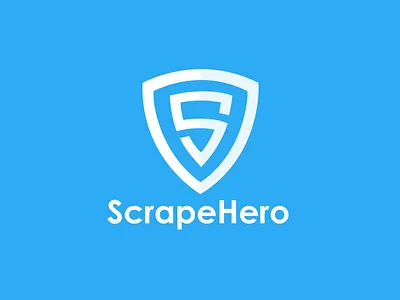 ScrapeHero branding design iconic logo logo design mark symbols vector