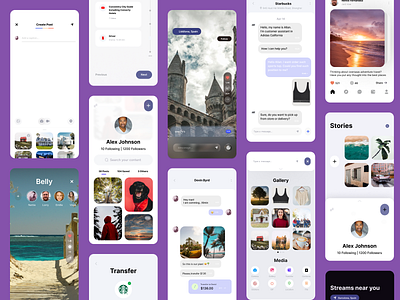 Tik Tok Application redesign app best design clean color colors design mobile mobile design redisign tik tok redesign ui ux