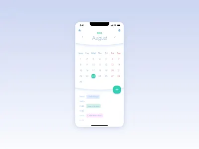 Calendar app calendar daily ui design graphic design product design ui ux