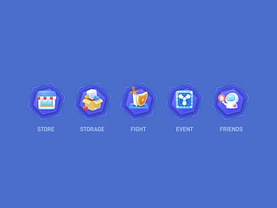 Game icons concept casual game game icon