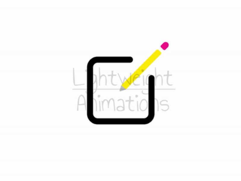 Create Lottie Animation create creative design draw drawing member pencil write