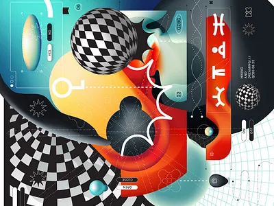 QZBG absract art personal vector