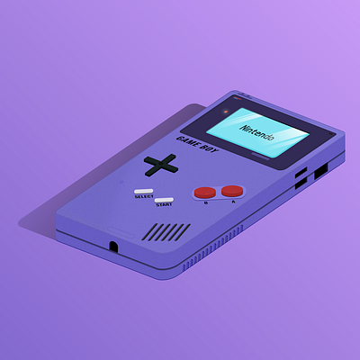 Gameboy design gameboy gameboy color gaming illustration nintendo