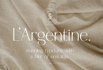 Argentine - Nostalgic Elegant Sans branding classic creative market design editorial font fonts graphic design logo logo design nostalgic packaging retro sans serif type design typeface typography ui